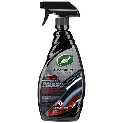 Turtle Wax Hybrid Solutions Revêtement en aérosol pour la brillance des pneus Brillance des pneus