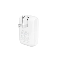 Belkin BoostCharge 42W Dual Port Wall Charger, USB-C + USB-A Charger Fast Charging for iPhone 15, 15 Plus, 15 Pro, 15 Pro Max, 14, 14 Pro Max, iPhone 13, Galaxy S23 Ultra, iPad, AirPods & More - White, PD 42W PPS USB-C WALL CHARGER, WHT