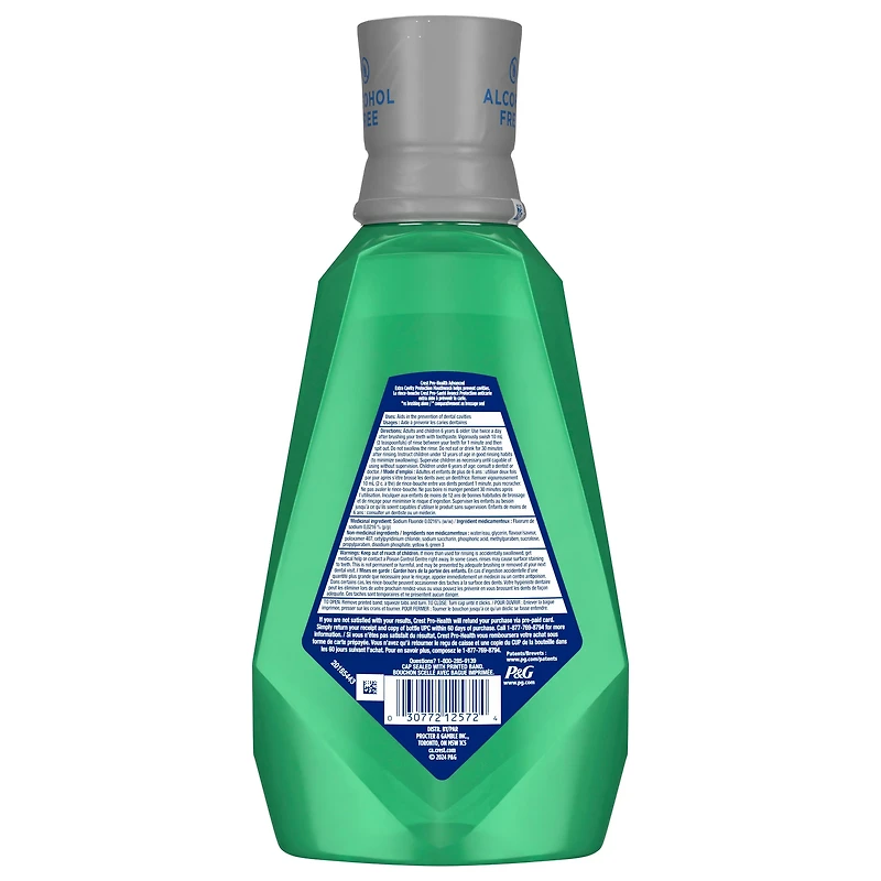 Crest Pro-Health Advanced Maximum Cavity Protection Mouthwash - Mild Mint, 1L