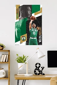 NBA Boston Celtics - Jayson Tatum 19 Wall Poster, 22.375" x 34"
