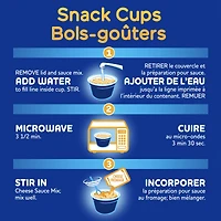 Kraft Dinner Original Macaroni & Cheese Snack Cups, 58g, 4 Cups