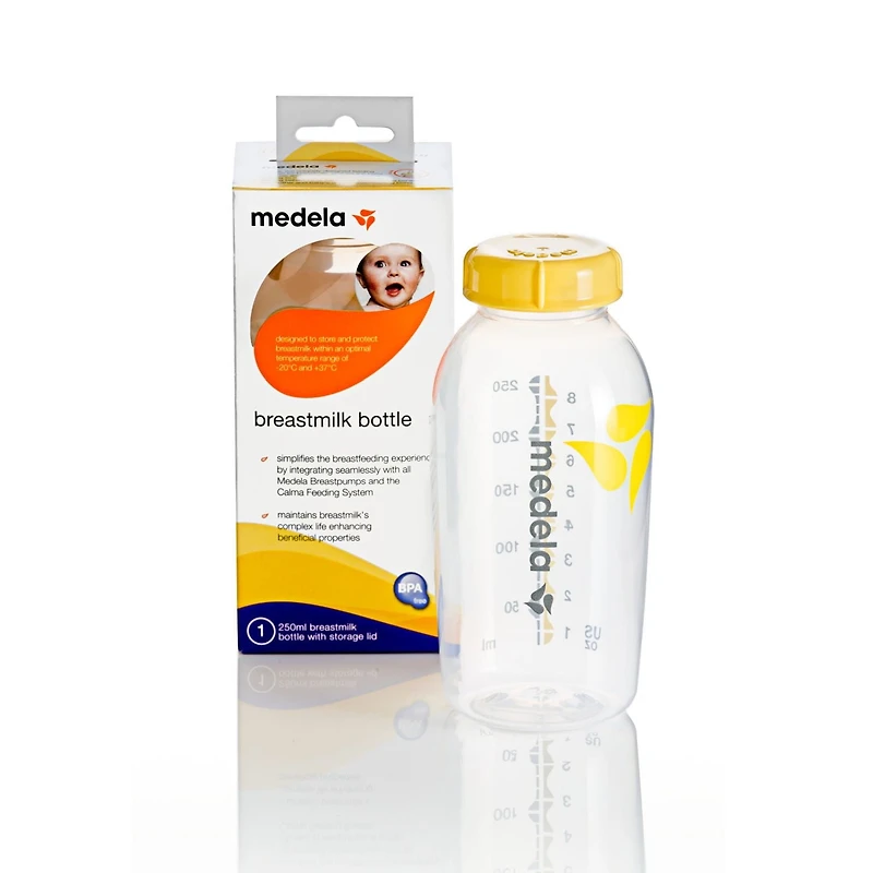 Medela Breast Milk Bottle, 1 x 250ml