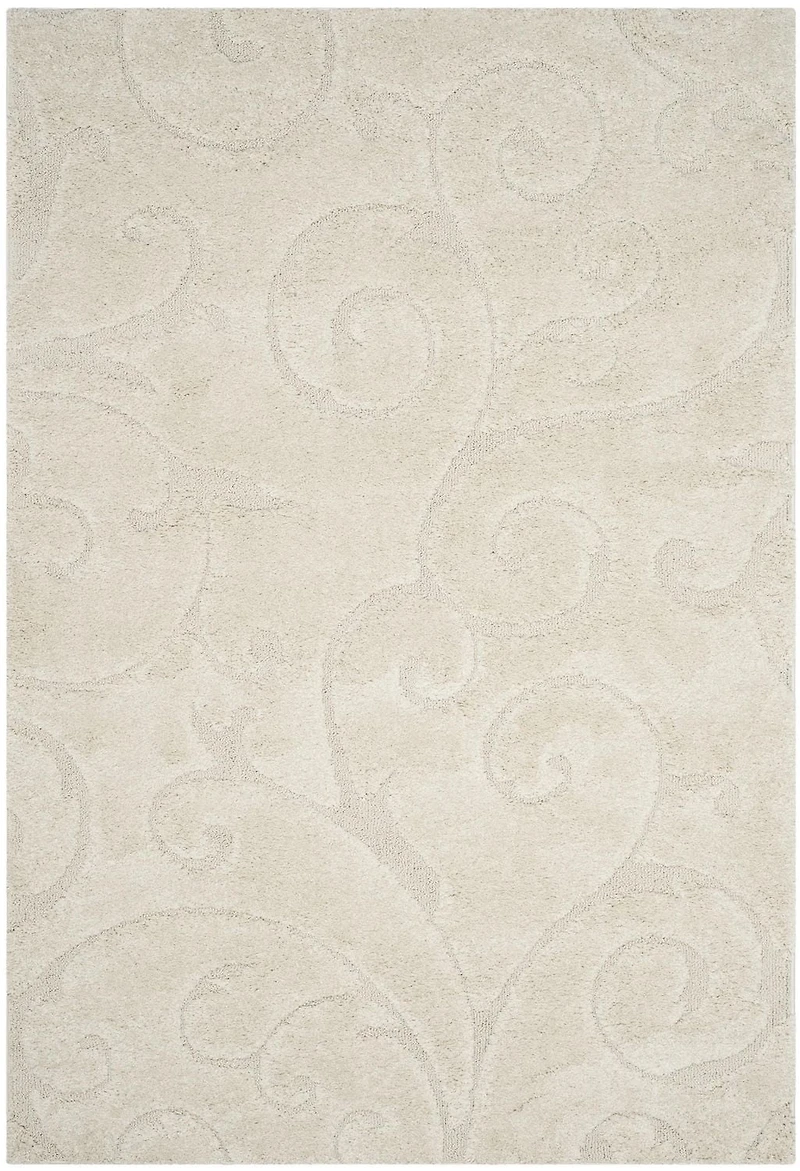 SAFAVIEH Florida Douglas Floral Vines Shag Area Rug