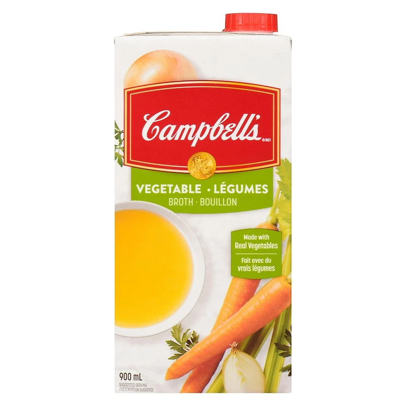 Campbell's® Ready to Use Vegetable Broth, Shelf Stable