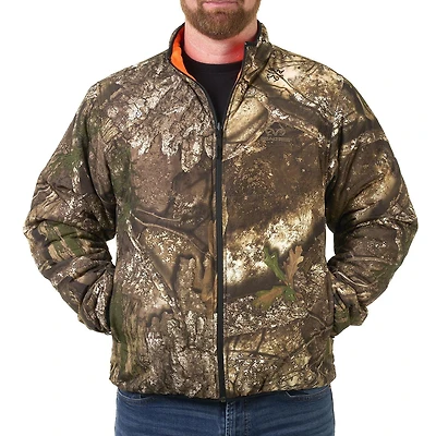 Realtree APX Men's Reversible Jacket - Blaze Orange