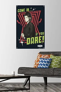 Beetlejuice Beetlejuice - Come In If You Dare Wall Poster, 14.725" x 22.375" Framed