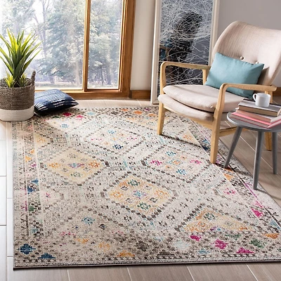 SAFAVIEH Madison Lanford Tapis Vintage Géométrique