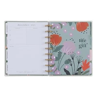 Le planificateur classique Happy Planner de 12 mois, de juillet 2023 à juin 2024, 17,8 cm x 23,5 cm, Champ Doré