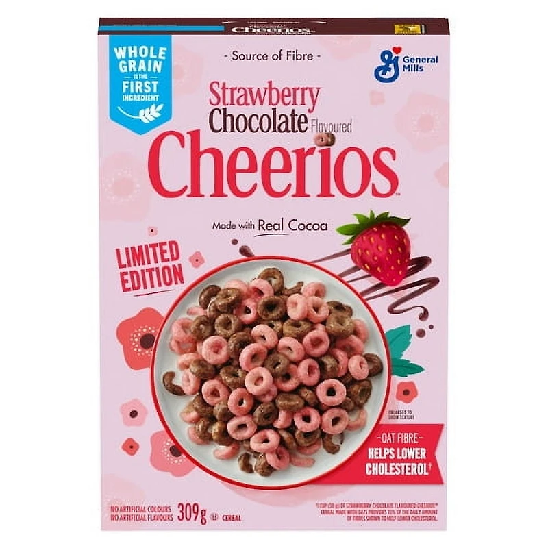 Cheerios Chocolate Strawberry Flavoured Cereal