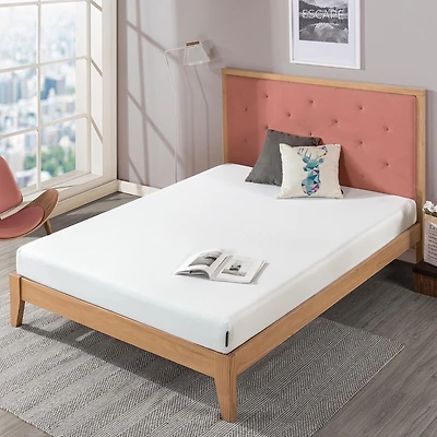 Zinus 6 Inch Gel-Infused Green Tea Memory Foam Mattress / Mattress in a box / CertiPUR-US Certified, 10 Yr Warranty