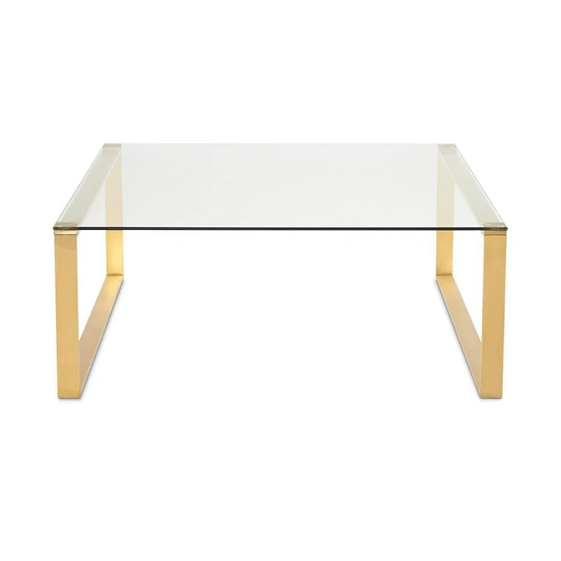 Table basse dorée Home Gear