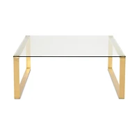 Home Gear Gold Coffee Table