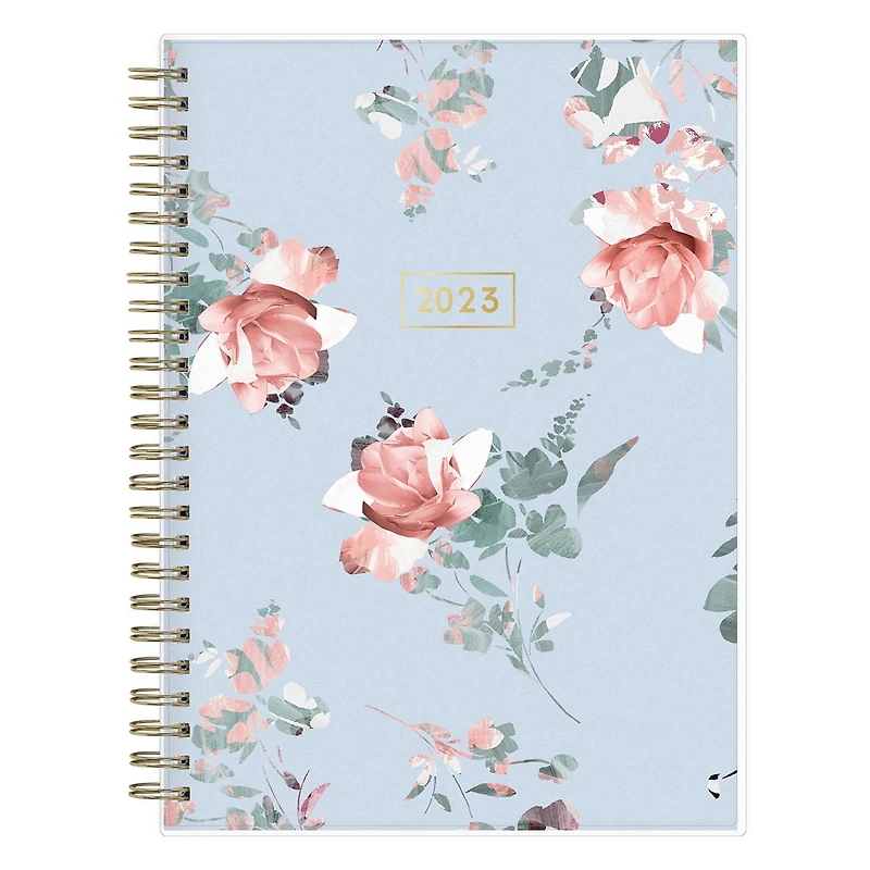Agenda hebdomadaire/mensuel 2023, 5,875 po x 8,625 po, Blue Sky, Jessie Blue