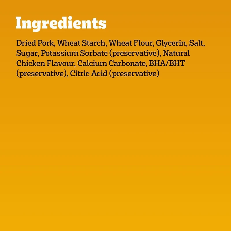 Pedigree Canine Cookouts Adult Dog Treats Meaty Sticks Chicken Flavour