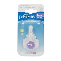 Dr. Brown's - Niveau 4 Tétine pour biberon standard, paq. de 2