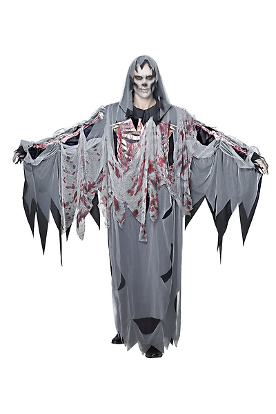 Partyholic Skelezombie for Men, One Size Fits Most