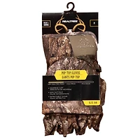 Gants de chasse pop-top pour hommes Realtree APX