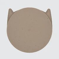 KU Silikitty Assiette en silicone sans dégâts  Toasted Almond