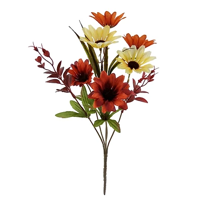Boutonnière artificielle mixte de marguerites intérieure Mainstays de 35,56 cm, couleur orange MAINSTAYS PL MARGUERITE ORANGE