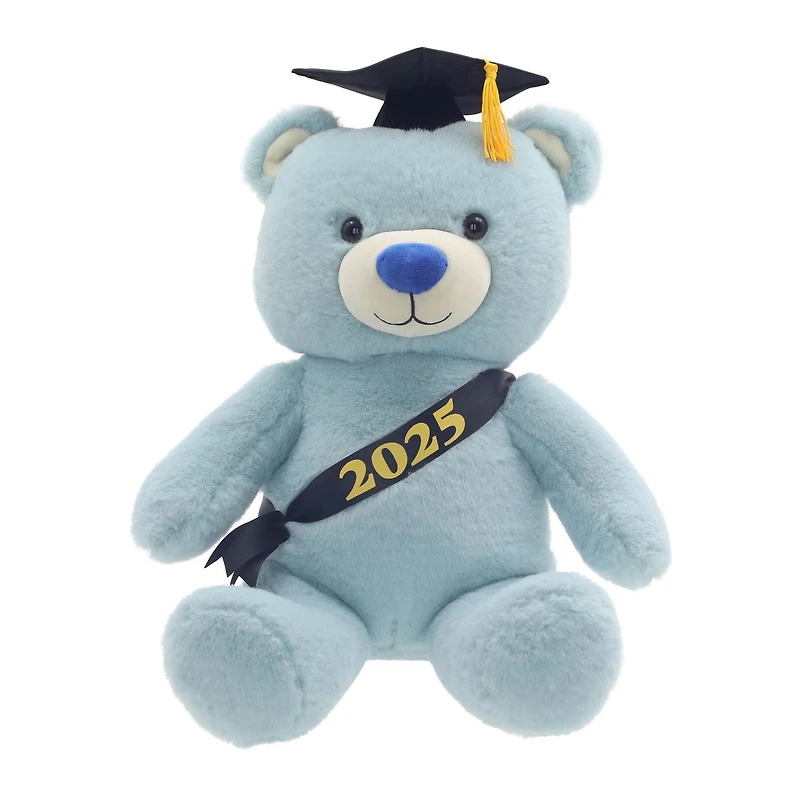 2025 Graduation 12" Blue Teddy Bear Plush