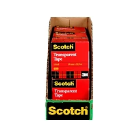 Ruban transparent Scotch®, 600-18BXD-2PK, reconditionnement pour Walmart, présentoir