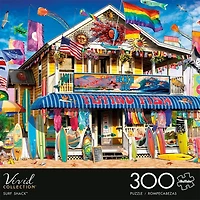 Buffalo Games - Le puzzle Vivid Collection - Surf Shack - en 300 pièces