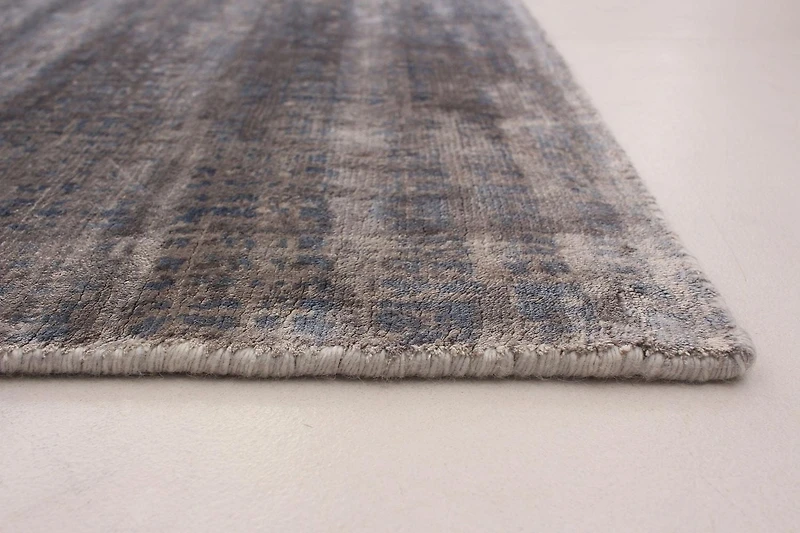 ECARPETGALLERY 5'6" x 7'10"  Transitional Galleria Hand-knotted Area Rug for Living Room, Dining Room and Bedroom in Grey