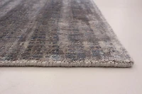 ECARPETGALLERY 5'6" x 7'10"  Transitional Galleria Hand-knotted Area Rug for Living Room, Dining Room and Bedroom in Grey