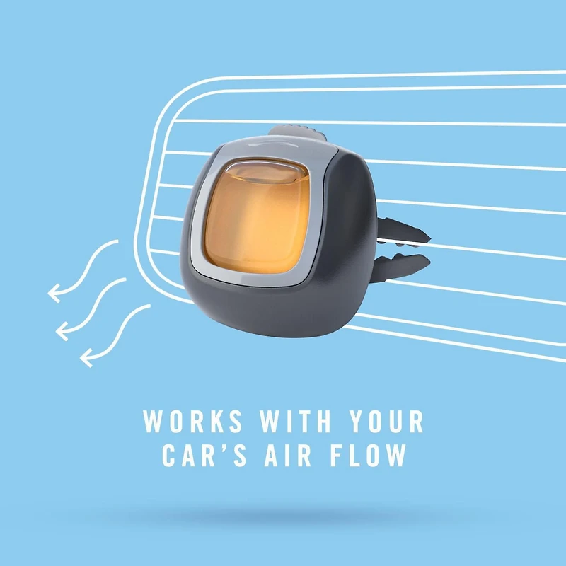Febreze Car Odor-Eliminating Air Freshener Vent Clip, Hawaiian Aloha
