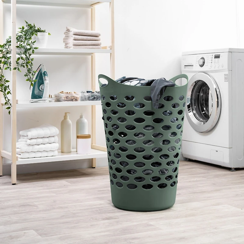 Mainstays 2 Brushel Panier Rond Flexible