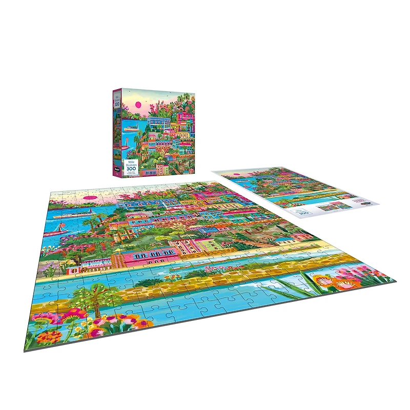 RoseArt - Modern Illustrations 300-Piece - Puglia, Italy - Adult Interlocking Puzzle