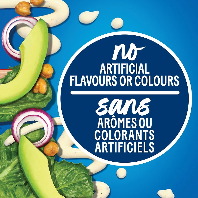 Vinaigrette Ranch Aux Trois Fromages, Bouteille KRAFT VIN. RANCH TROIS FROMAGE 425M