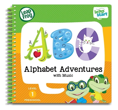 LeapFrog LeapStart 3D (Niveau 1) Mon livre d'activités des musique et de 30+ pages d'aventures avec les lettres - Version anglaise 2 à 4 ans
