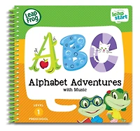 LeapFrog LeapStart 3D (Niveau 1) Mon livre d'activités des musique et de 30+ pages d'aventures avec les lettres - Version anglaise 2 à 4 ans