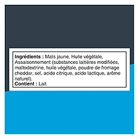 Croustilles de maïs soufflé aromatisées PopCorners Cheddar blanc 142 g.