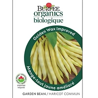 Burpee Golden Wax Improved Org - Bean, Bush Wax