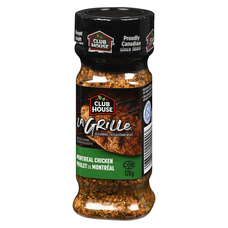 Club House La Grille Assaisonnement Poulet de Montréal, 170 g