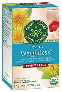 Weightless biologique Traditional Medicinals 20 cts