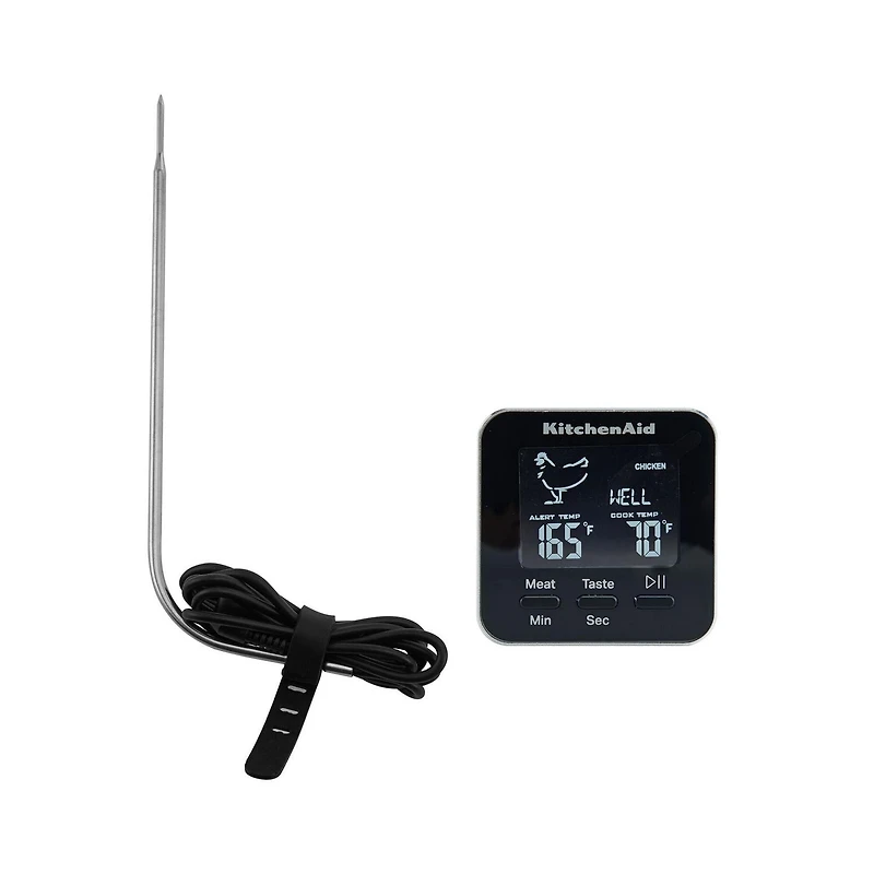 Thermomètre à sonde filaire programmable KitchenAid