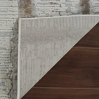 Rug Branch Nomad Abstract Indoor Area Rug, Beige Brown, Modern - Living Room, Bedroom, Dining Room