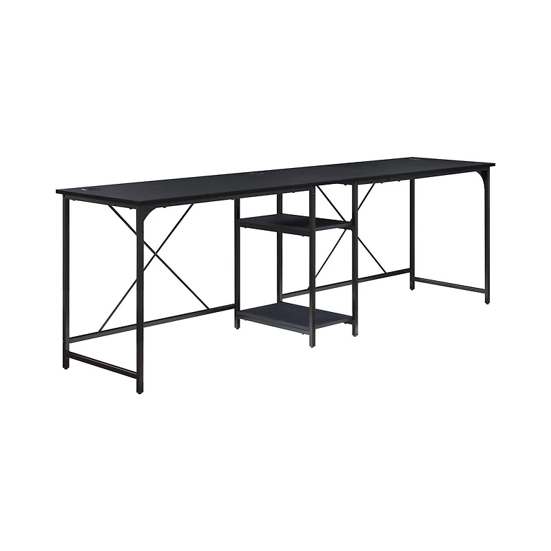 Mainstays Two-Way Convertible Desk with Lower Storage Shelf, Teens and Adults