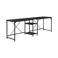 Mainstays Two-Way Convertible Desk with Lower Storage Shelf, Teens and Adults