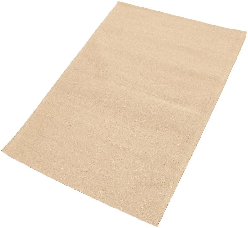 ECARPETGALLERY 4'8" x 6'8" Transitional Collage Handmade Area Rug for Living Room, Dining Room and Bedroom in Brown