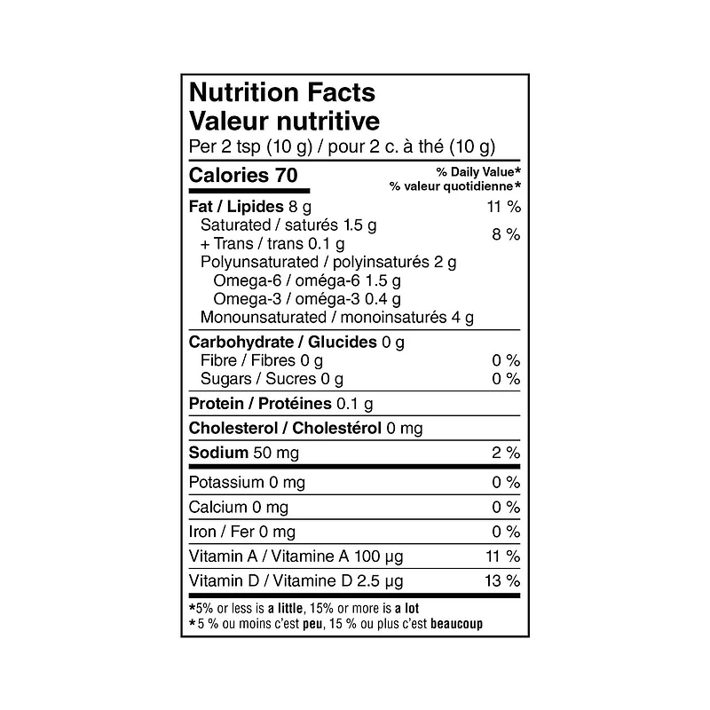 Great Value Margarine with Olive Oil