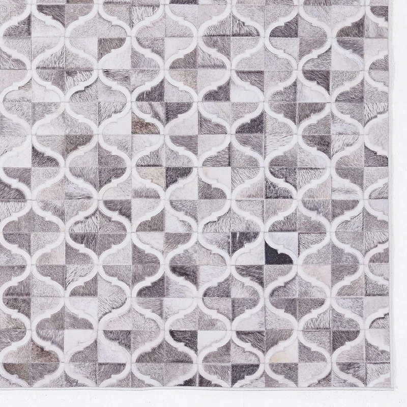 Laredo Brim Grey & Ivory 6'7" x 9'7" Area Rug