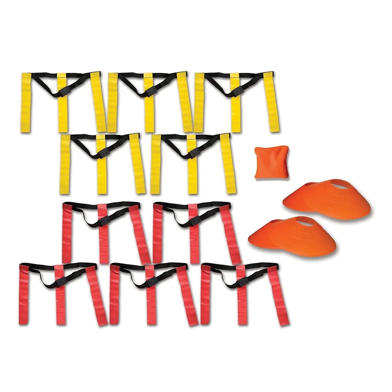 Franklin Sports 10 Player Youth Flag Football Field Set