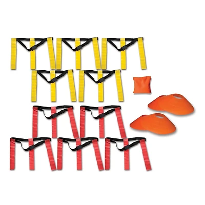 Franklin Sports 10 Player Youth Flag Football Field Set