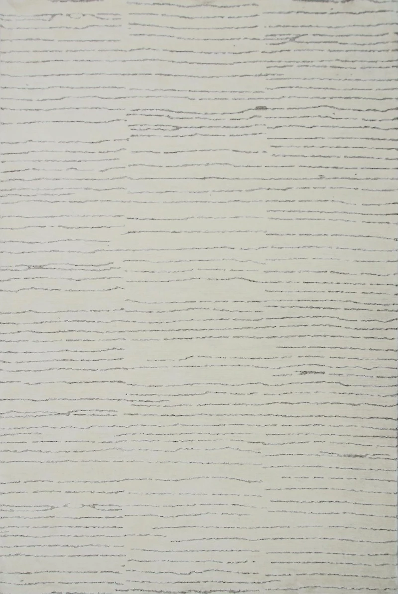 Rug Branch Tapis d'intérieur touffeté à la main moderne bohème gris beige Maya
