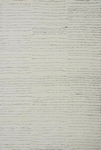 Rug Branch Tapis d'intérieur touffeté à la main moderne bohème gris beige Maya