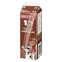 Reid's Dairy Lait Partiellement Écrémé au Chocolat 1% M.G. 1 litre